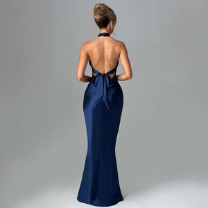 Backless sleeveless dress elegant dress - Negative Apparel