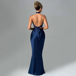 Backless sleeveless dress elegant dress - Negative Apparel