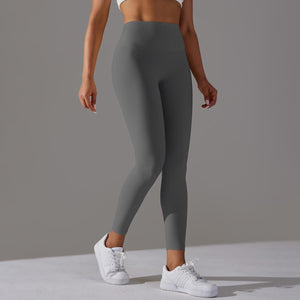 Bare Glow 9/10 Leggings | Seamless. Sculpted. Serene. - Negative Apparel