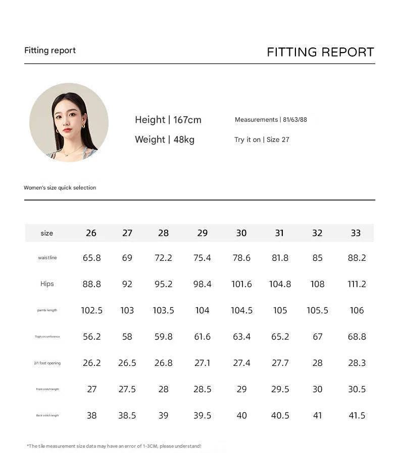 Big pocket wide leg jeans women's loose straight high waist narrow version silky drop explosion floor mopping trousers - Negative Apparel