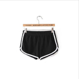 Breathable Sports Shorts, Solid Color Hot Pants Shorts - Negative Apparel