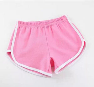 Breathable Sports Shorts, Solid Color Hot Pants Shorts - Negative Apparel