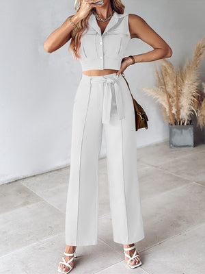 Casual fashion lapel vest suit women's clothing - Negative Apparel