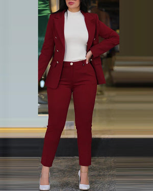 Casual fashion professional wear women's suits - Negative Apparel