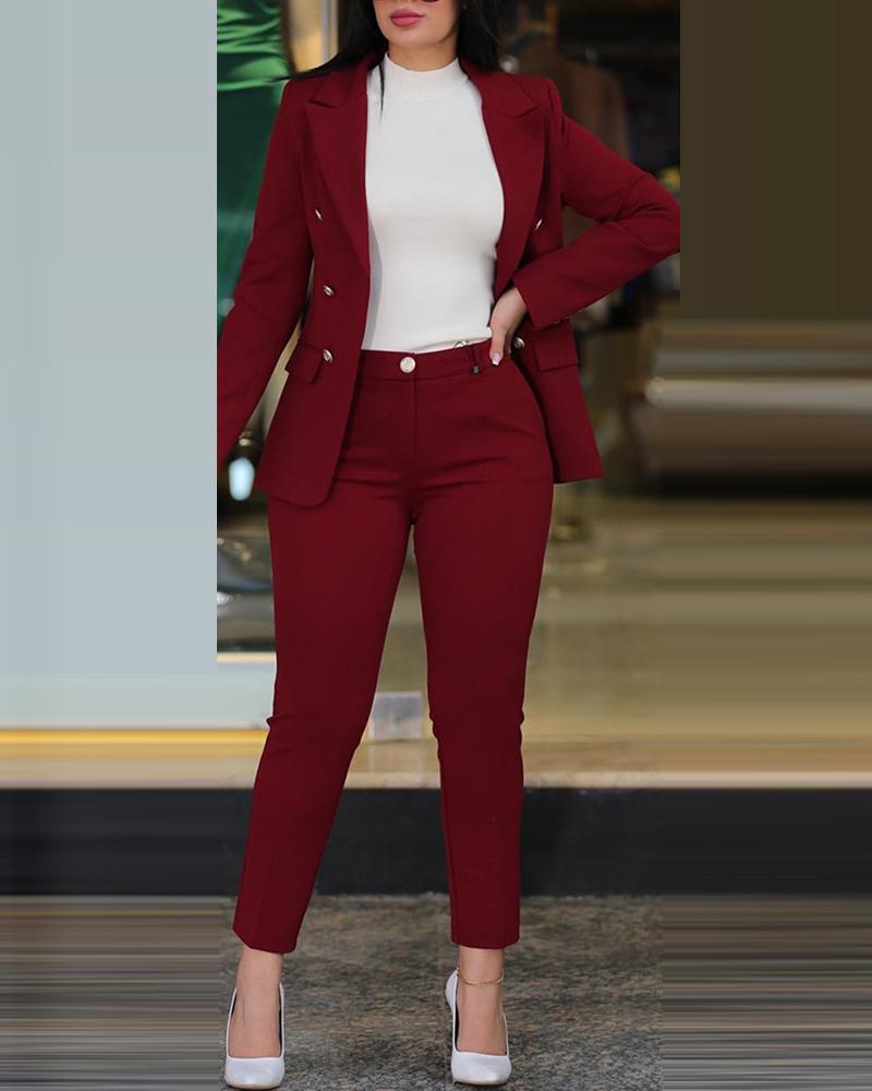 Casual fashion professional wear women's suits - Negative Apparel