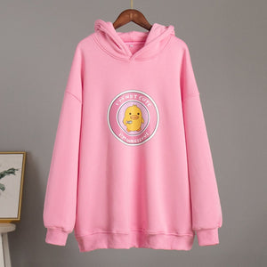 Casual printed oversized hoodie sweatshirt - Negative Apparel