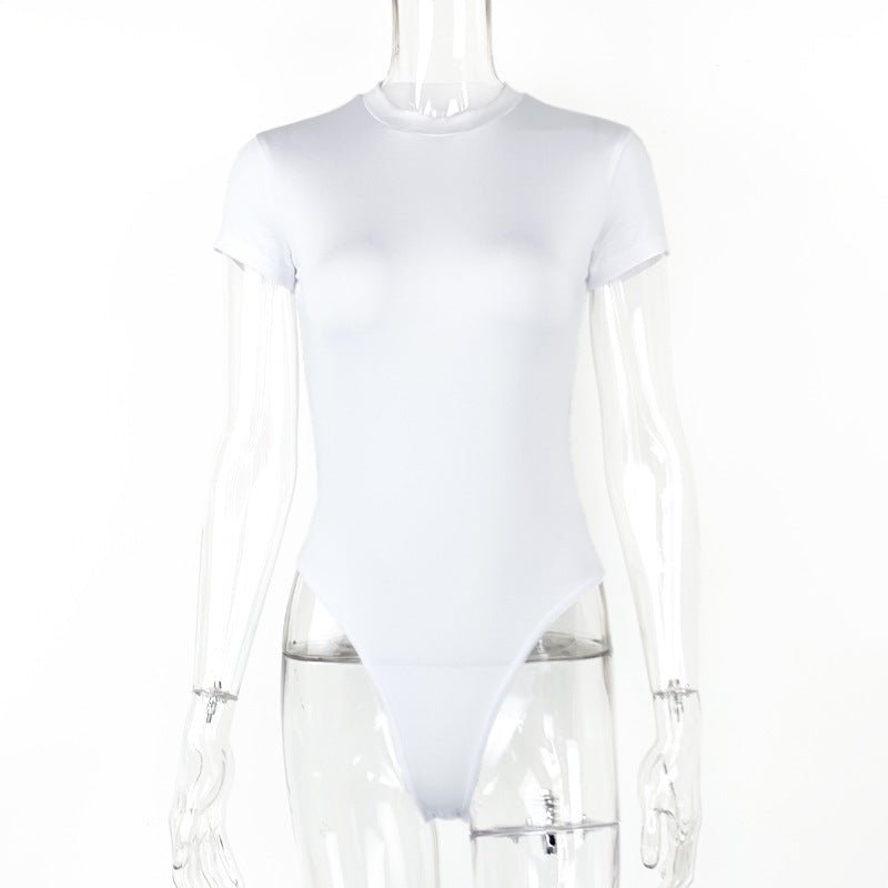 Casual short - sleeved bodysuit - Negative Apparel