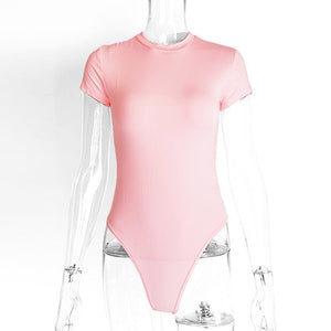 Casual short - sleeved bodysuit - Negative Apparel