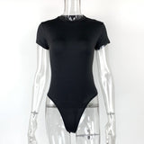 Casual short - sleeved bodysuit - Negative Apparel