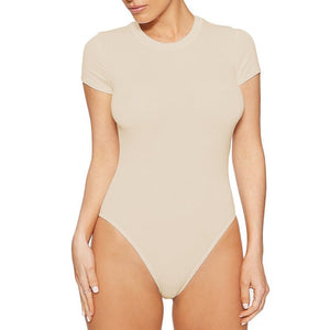 Casual short - sleeved bodysuit - Negative Apparel