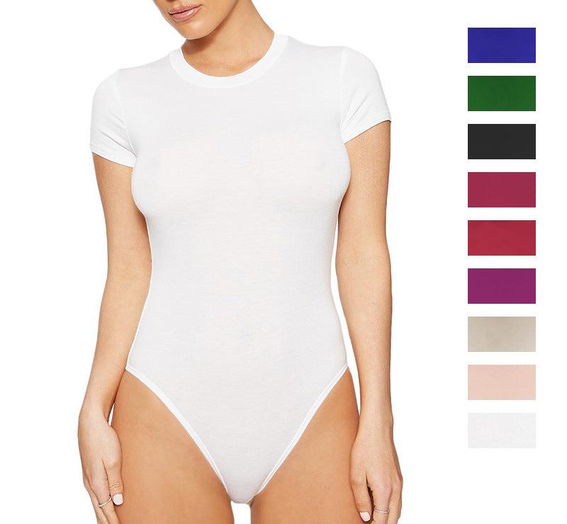 Casual short - sleeved bodysuit - Negative Apparel