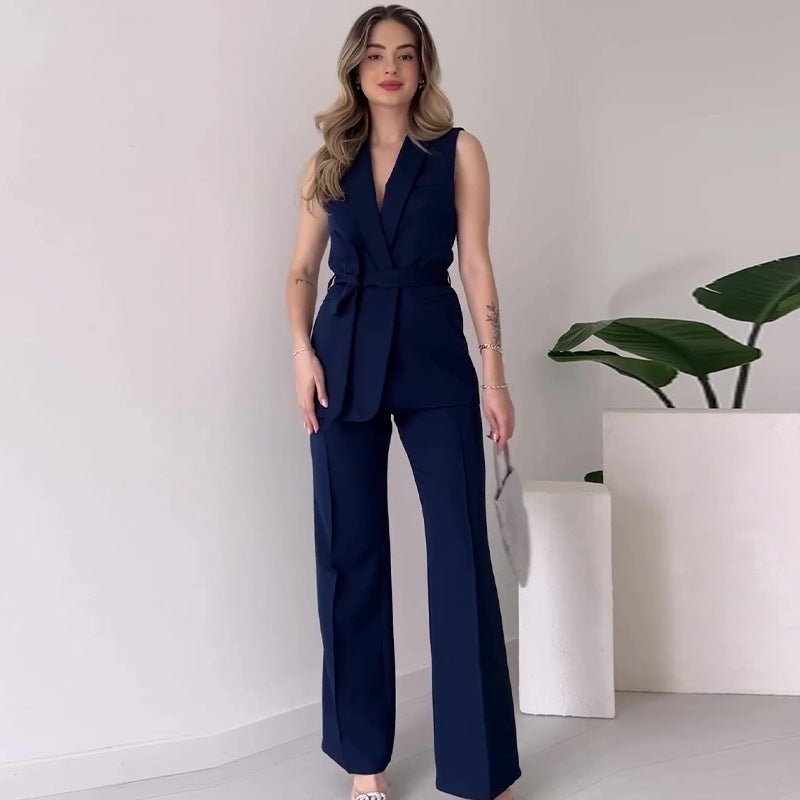Casual Temperament Suit Set For Women - Negative Apparel