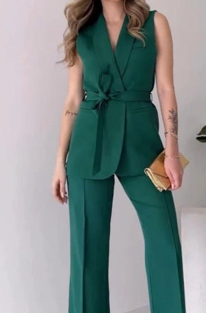 Casual Temperament Suit Set For Women - Negative Apparel