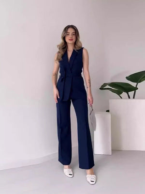 Casual Temperament Suit Set For Women - Negative Apparel