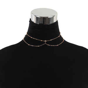 Chest chain jewelry pure desire style all - match sxy diamond pendant body chain necklace - Negative Apparel
