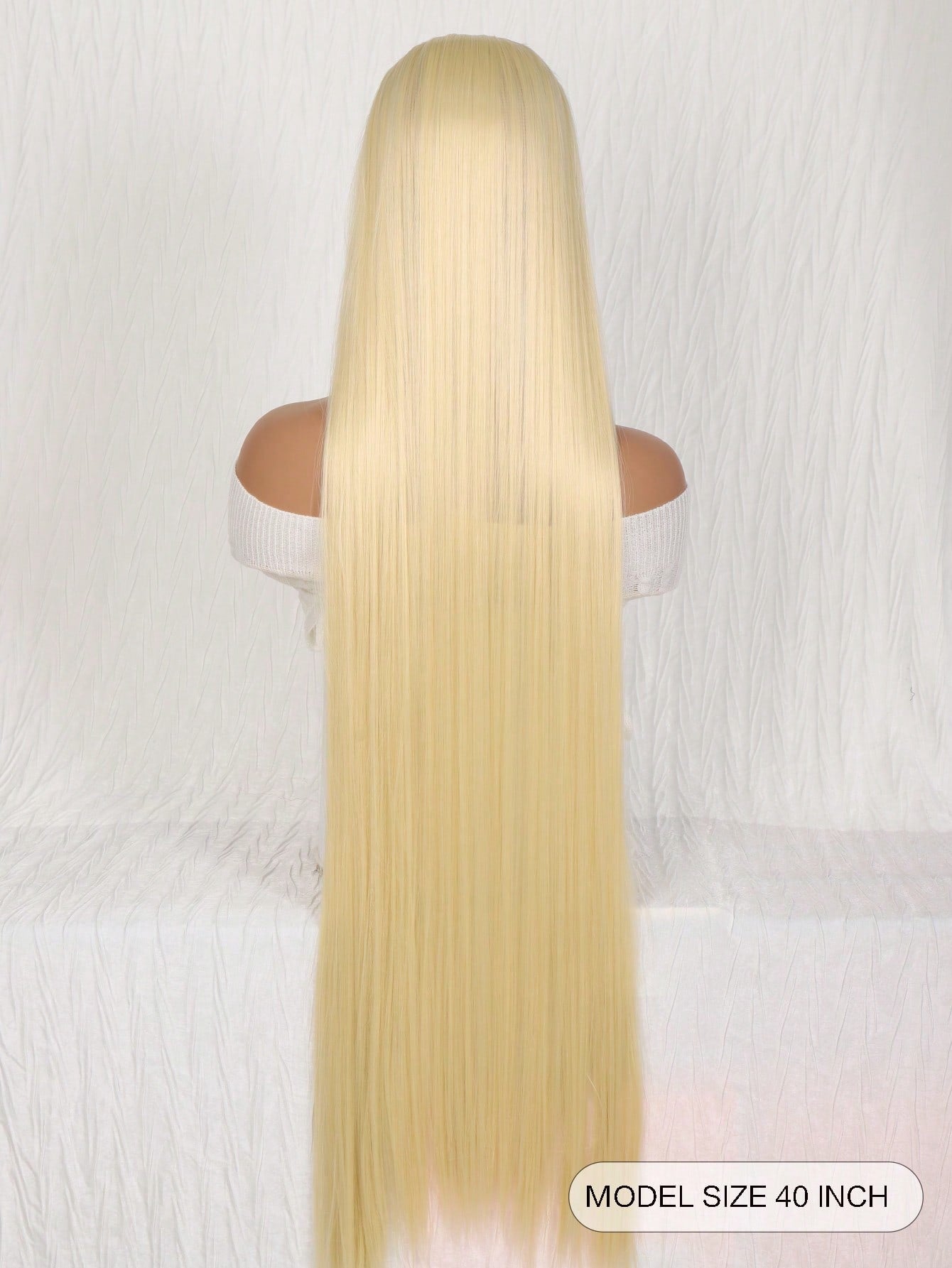 Clip In Hair Extensions 20-40 Inch Extra long Straight Brown Mixed Blonde Fake Hairpiece 5 Clips Synthetic Hair Extensions For Women Daily Use - Negative Apparel