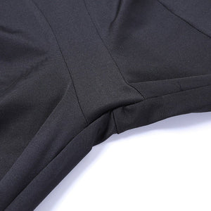 Cobalt Contour | High - Waist Sculpting Shark Pants - Negative Apparel