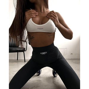 Cobalt Contour | High - Waist Sculpting Shark Pants - Negative Apparel