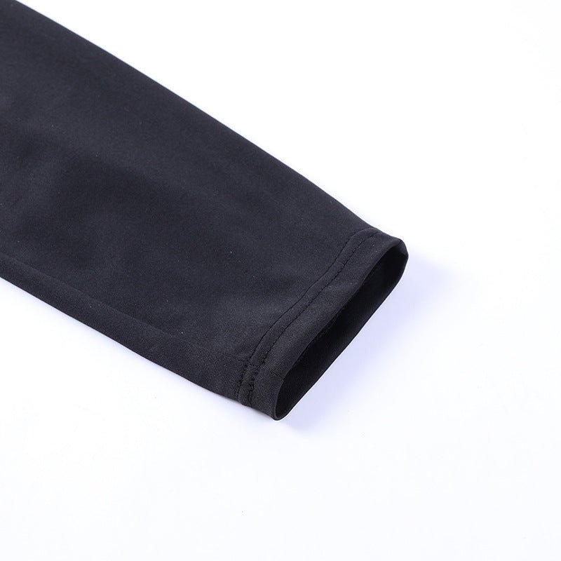 Cobalt Contour | High - Waist Sculpting Shark Pants - Negative Apparel