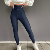 Cobalt Contour | High - Waist Sculpting Shark Pants - Negative Apparel