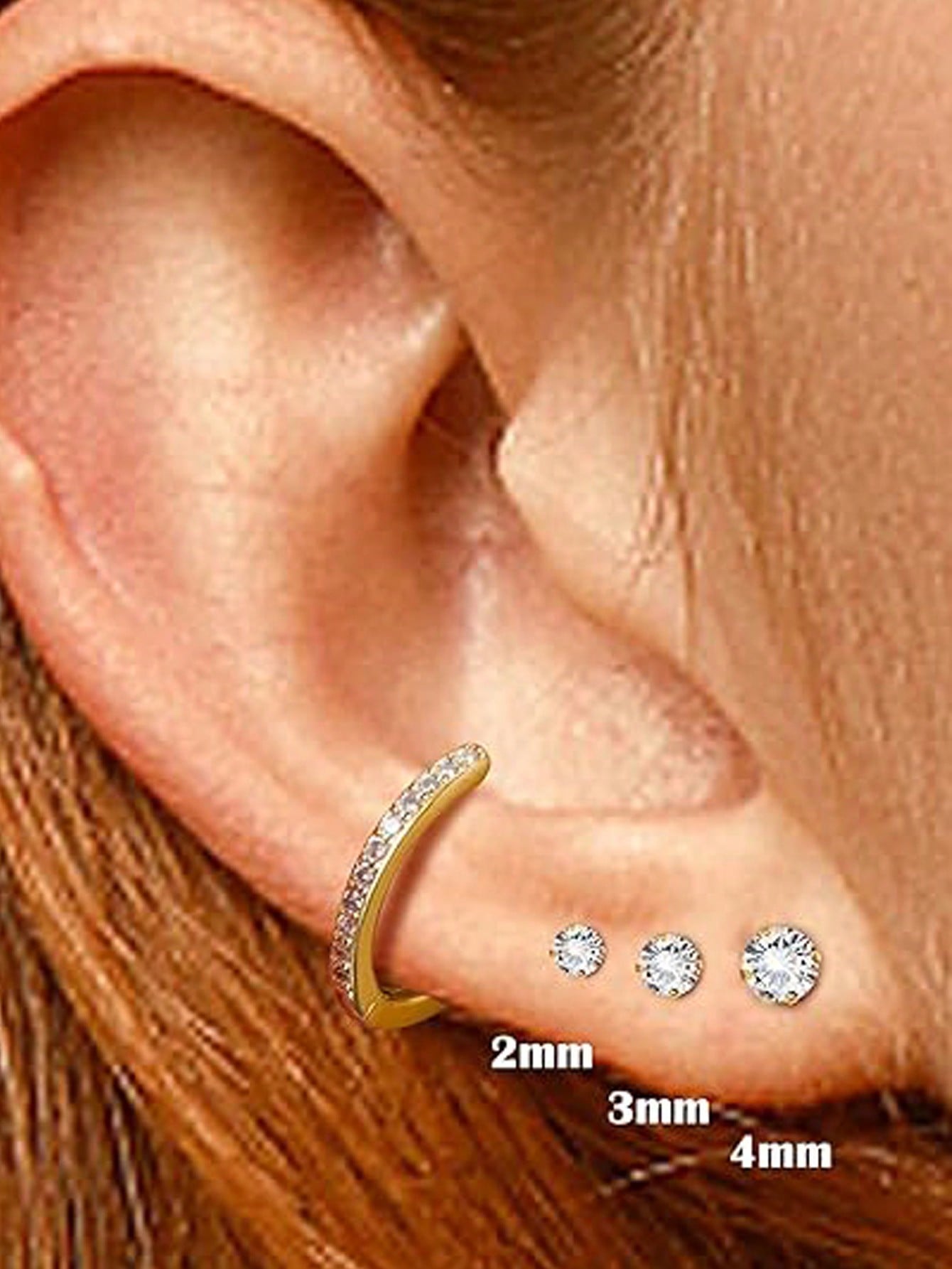 Dainty 6 Pairs Earrings Sets For Multiple Piercing - Negative Apparel