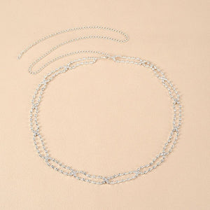 Diamond waist chain women's summer accessories - Negative Apparel