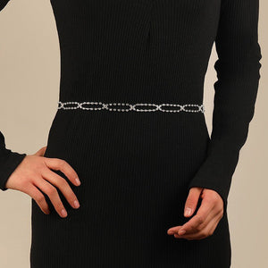 Diamond waist chain women's summer accessories - Negative Apparel