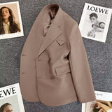 Double Breasted Stylish New Blazer for Women - Negative Apparel