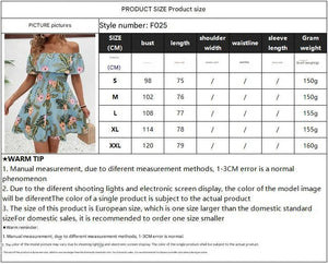 Elegant women's fashion printed off - the - shoulder collar dress - Negative Apparel