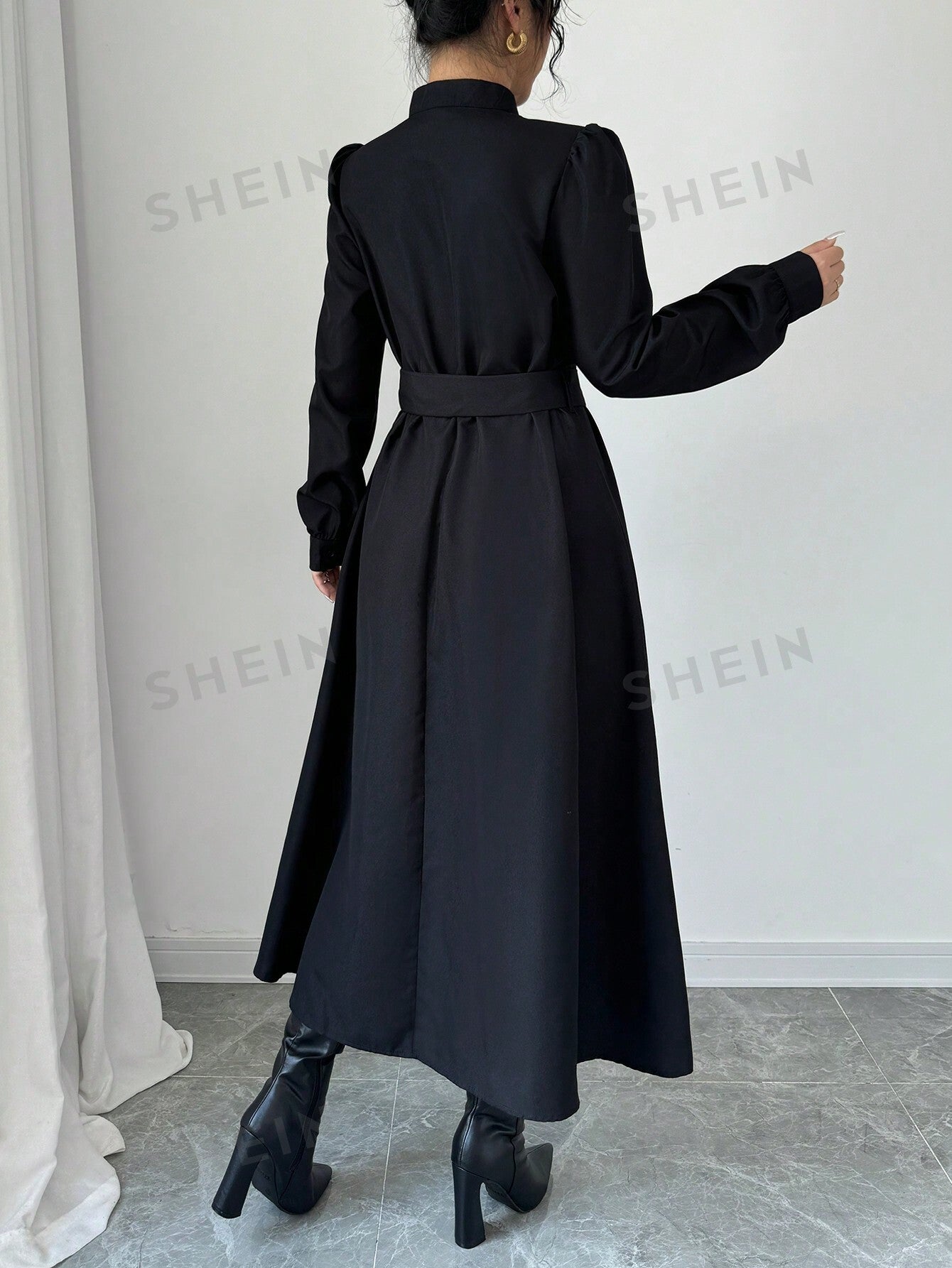 Elenzya Women Elegant Casual Fashion Commuter Long Sleeve