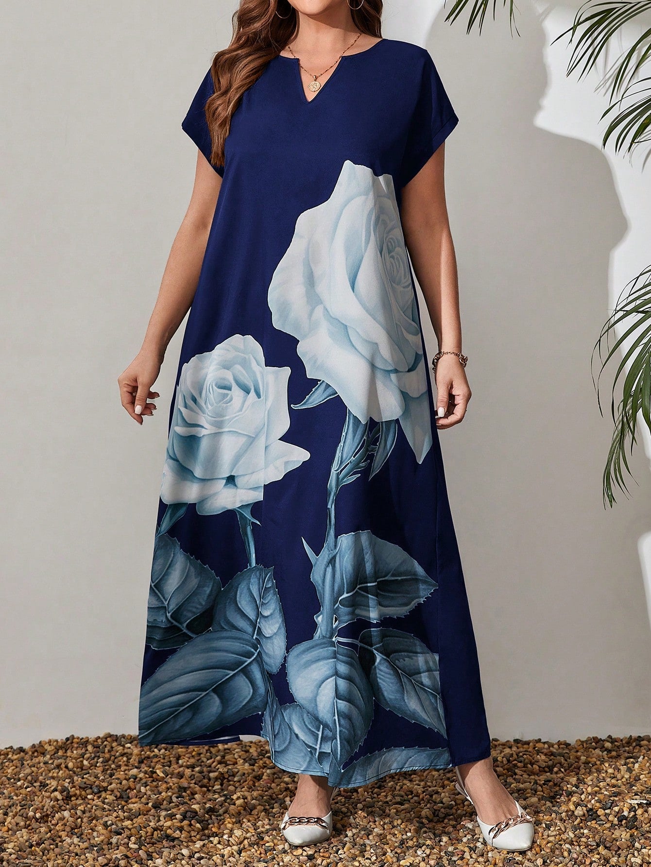 【新品未開封】piping color roomwear （ladies） Plus Size Wide Leg Pants for Women Smocked High Waist Lounge