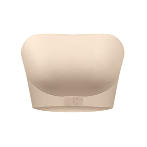 European and American sexy seamless front buckle tube top underwear, anti - light thin underwear, do not fall off the upper support, gather chest wrapping and beautiful back underwear women - Negative Apparel
