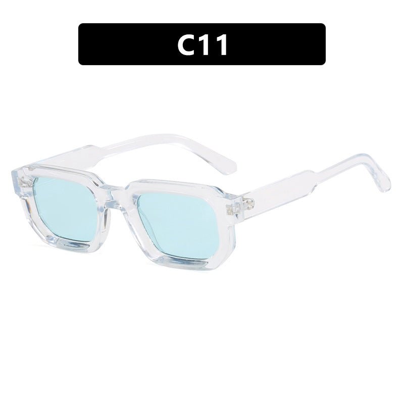 Fashion sunglasses simple small frame square sunglasses - Negative Apparel