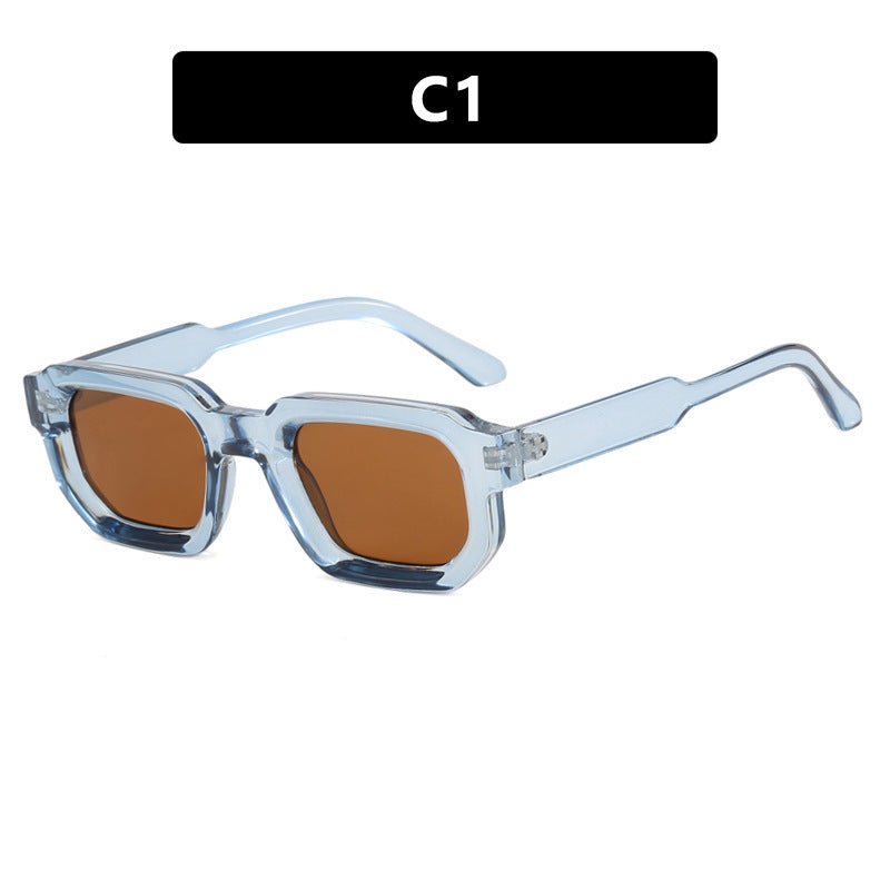 Fashion sunglasses simple small frame square sunglasses - Negative Apparel