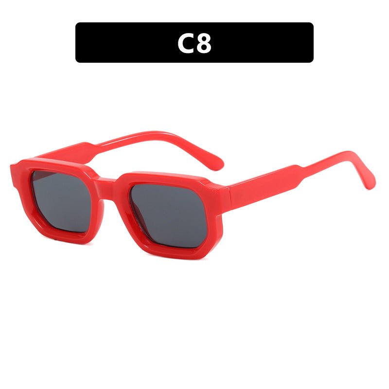 Fashion sunglasses simple small frame square sunglasses - Negative Apparel