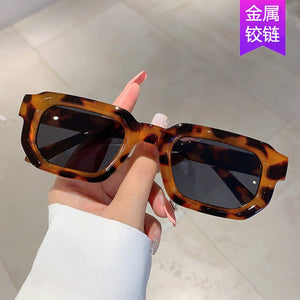 Fashion sunglasses simple small frame square sunglasses - Negative Apparel