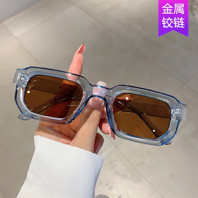 Fashion sunglasses simple small frame square sunglasses - Negative Apparel