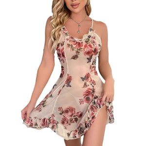 Floral lace nightdress - Negative Apparel