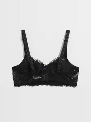 Floral Lace Underwire Bra Lingerie - Negative Apparel