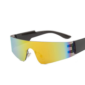 Frameless sunglasses futuristic 2025 sunglasses - Negative Apparel