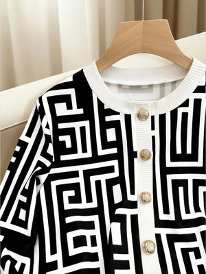 GlowEve Fashionable New Elegant Women Knitted Long Sleeve T-Shirt - Negative Apparel