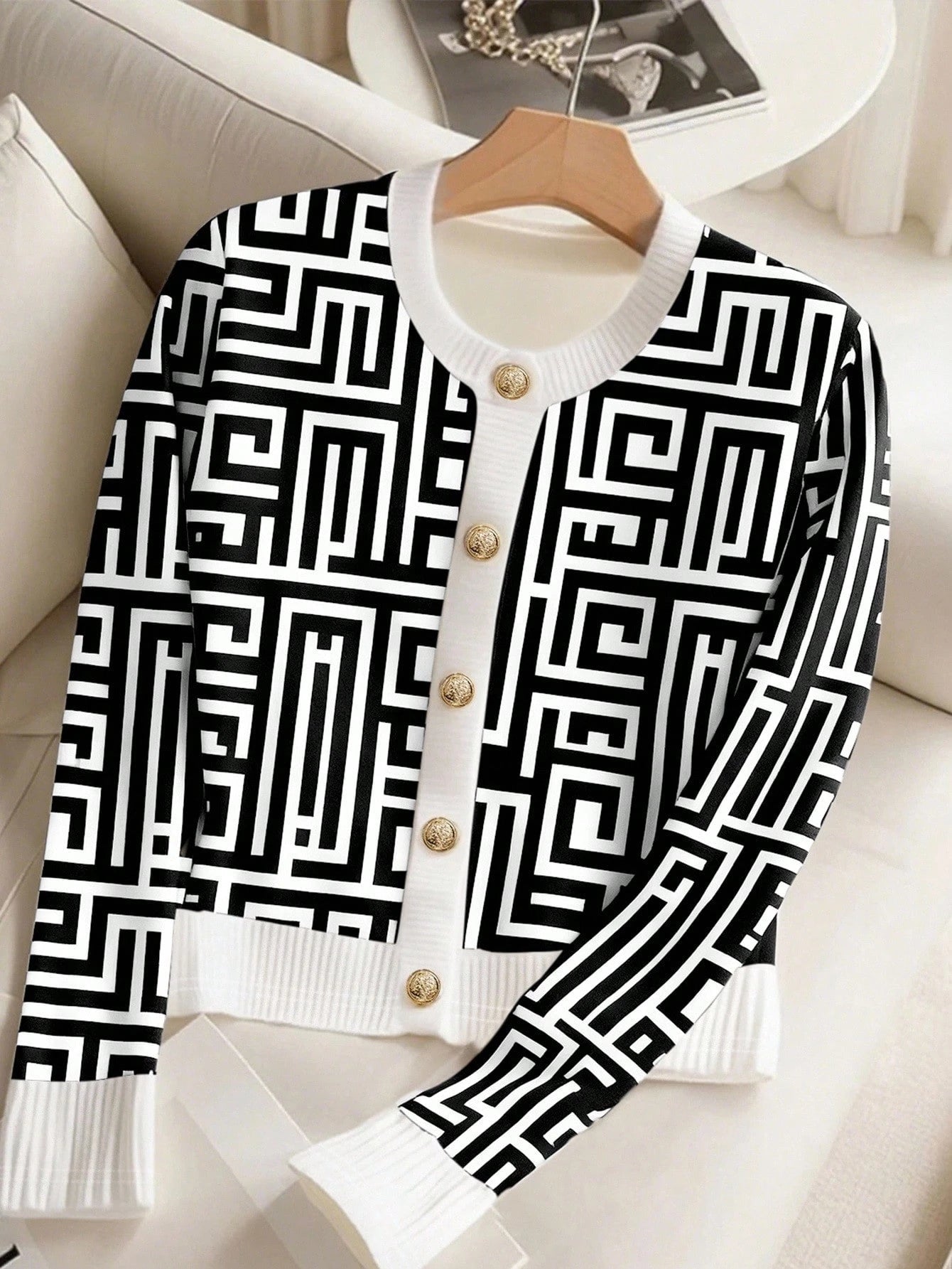 GlowEve Fashionable New Elegant Women Knitted Long Sleeve T-Shirt - Negative Apparel