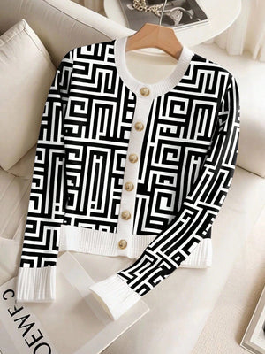 GlowEve Fashionable New Elegant Women Knitted Long Sleeve T-Shirt - Negative Apparel