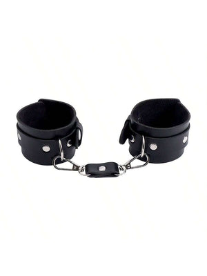 Halloween Decoration New Creative Soft Fabric Safety Handcuffs, Non - Injury Police & Thief Play Prop, Funny Prank Suppliesesposas,Handcuffs Party,Hand Cuffs Police - Negative Apparel