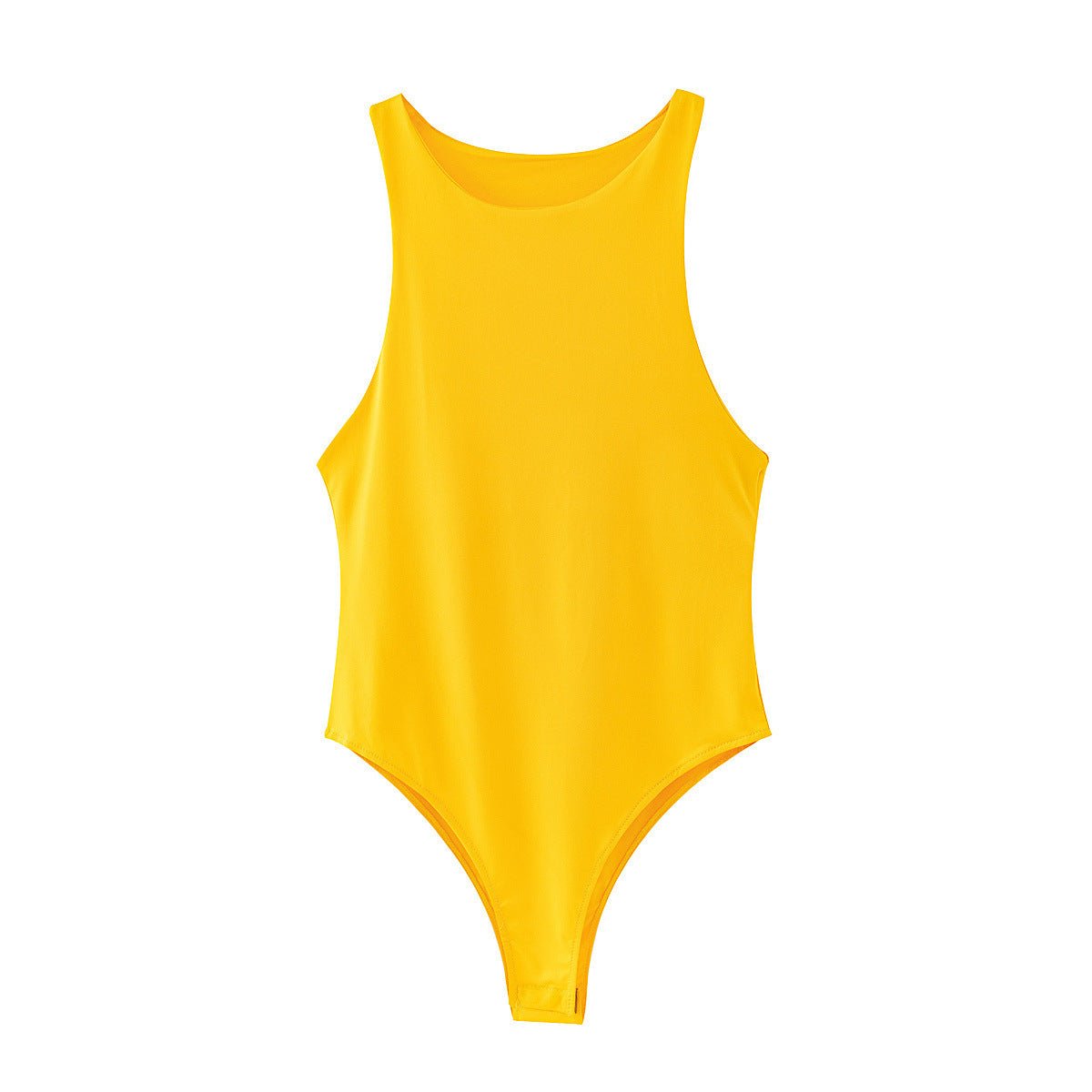 Ins style sexy tight - fitting vest female sleeveless bodysuit - Negative Apparel