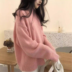 Japanese style small fresh soft lazy style sweater - Negative Apparel