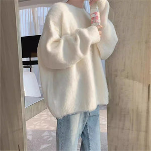 Japanese style small fresh soft lazy style sweater - Negative Apparel