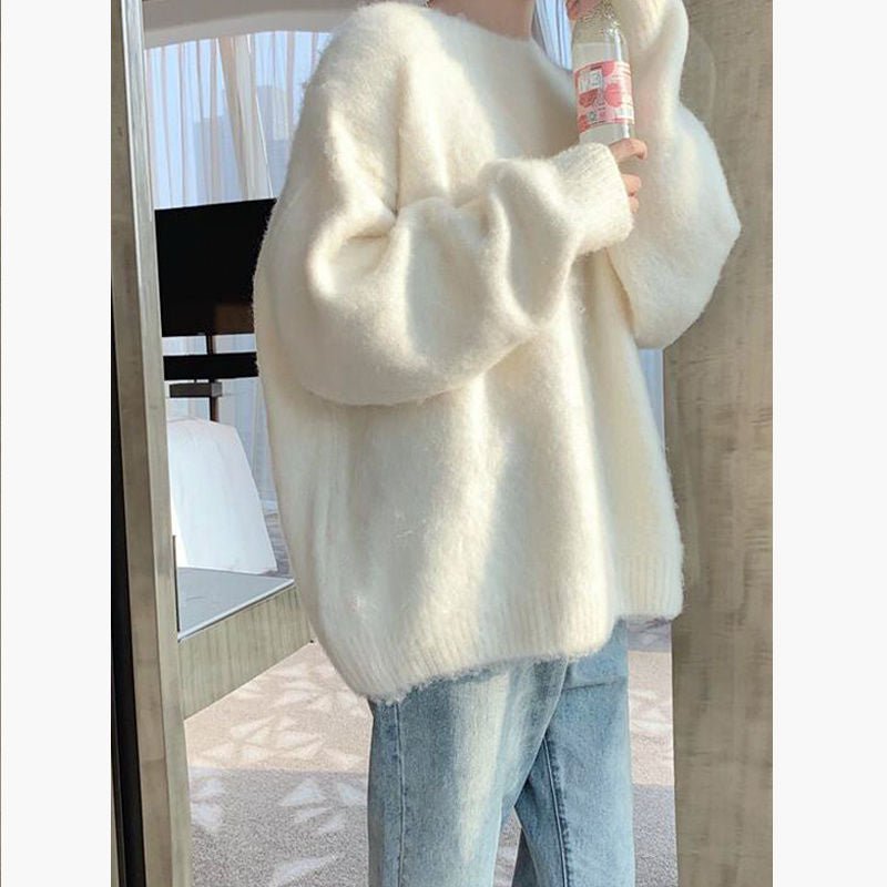 Japanese style small fresh soft lazy style sweater - Negative Apparel