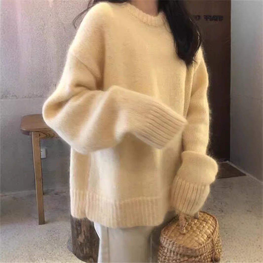 Japanese style small fresh soft lazy style sweater - Negative Apparel