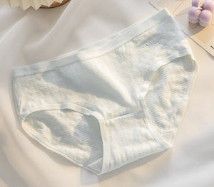 Kefei panties pure cotton women's summer class a baby cotton non - marking cotton antibacterial girls' briefs without buttocks - Negative Apparel